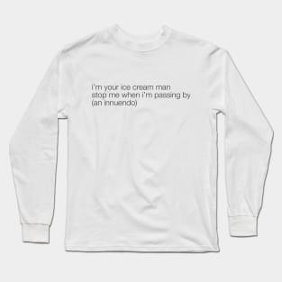 Ice Cream Man Long Sleeve T-Shirt